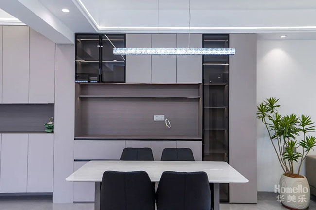 108㎡簡約風(fēng)三居室，優(yōu)化室內(nèi)空間利用，讓生活井然有序